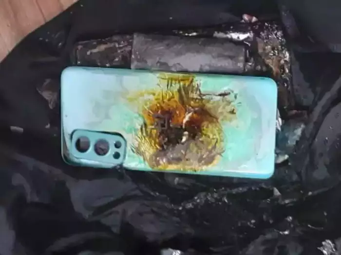 Burnt Phone