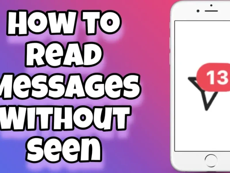 how to read instagram message without opening
